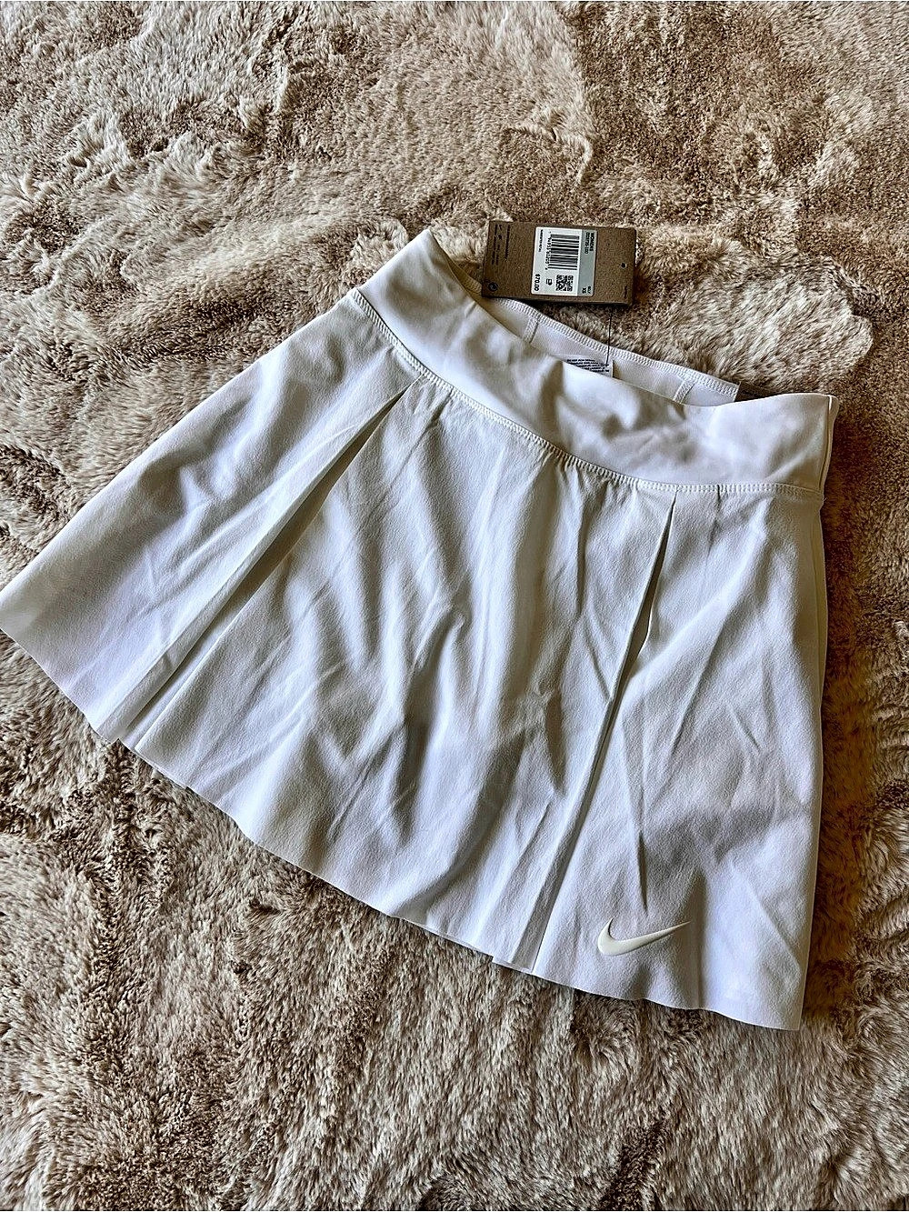 NWT! Nike Club Skirt Regular Golf Skirt White Small
